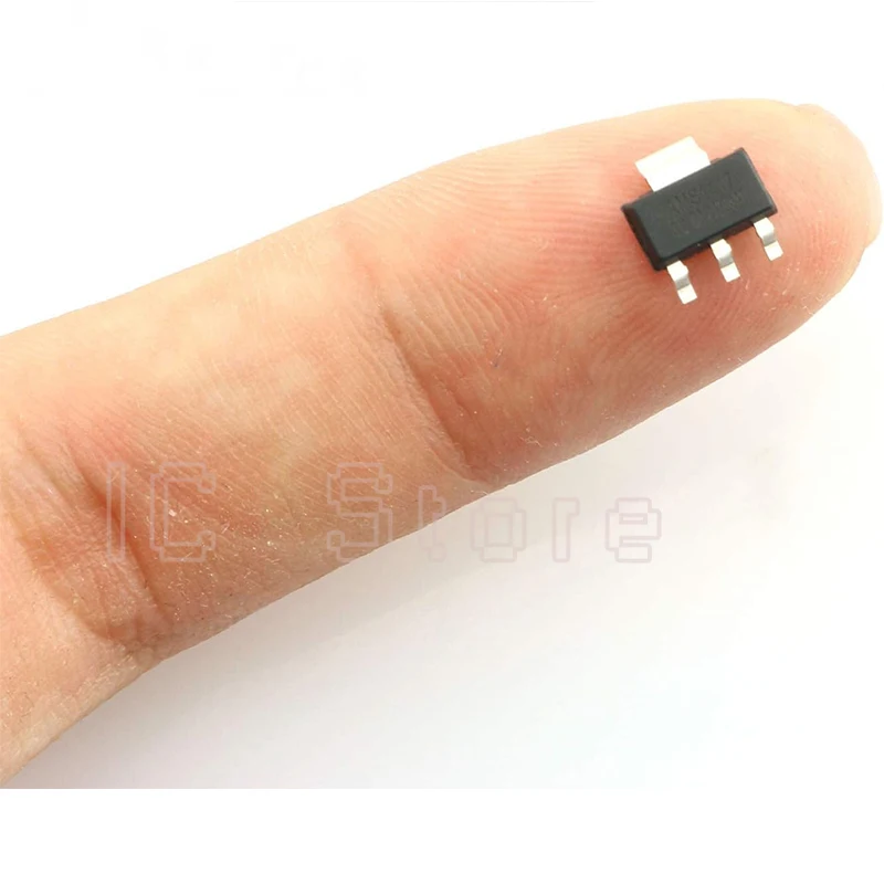 20PCS AMS1117 1.2V 1.5V 1.8V 2.5V 3.3V 5V ADJ LM1117 1117 선형 전압 조정기 SOT223 IC New