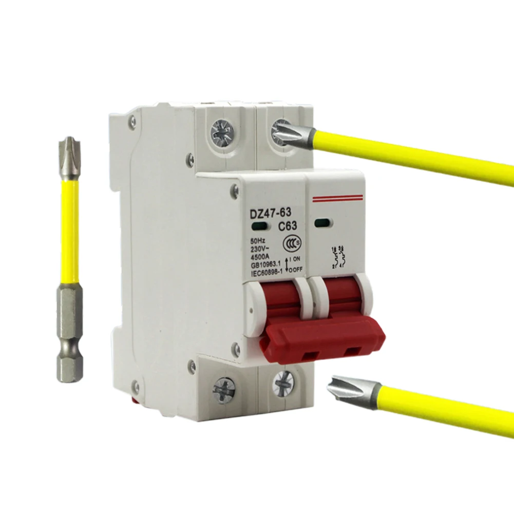 SenNan 65mm 110mm 소켓 스위치 핸드 툴용 전기 기사 FPH2 용 자기 특수 슬롯 형 십자 드라이버 비트