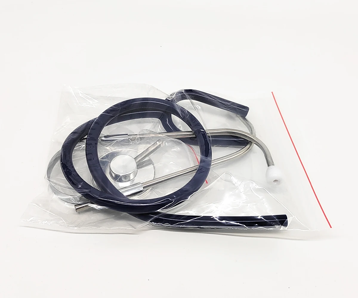 휴대용 의료 청진기 클래식 단일 헤드 의료 심장학 의사 전문 Estetoscopio 간호사 학생 청진기