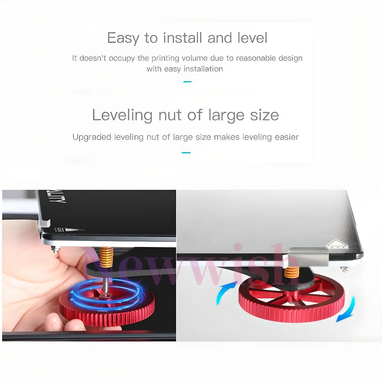 Creality Ender 3 스프링 업그레이드 키트, 핫 베드 레벨링 키트, Ender 3 V2 Pro Ender 3 S1 Pro Plus Ender 3 Neo Max Neo 3D 프린터용