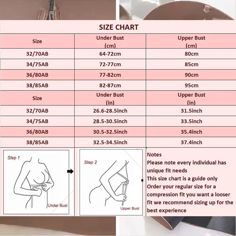 여성용 프론트 클로저 스트랩리스 브래지어, 심리스 푸시 업 브래지어, 두껍고 부드러운 속옷, 단색 조절 가능 보이지 않는 란제리