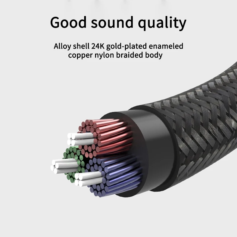 3.5mm 잭 연장 오디오 케이블 오디오 케이블 라인 Aux 케이블 0.5m/1m/2m/3m iPhone 용 삼성 차량용 헤드폰 Xiaomi 오디오 잭