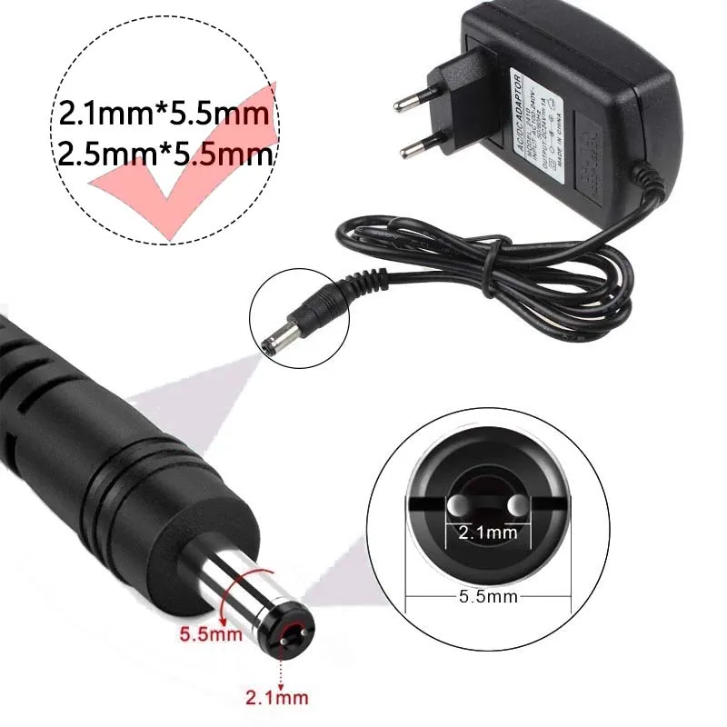 스위칭 전원 공급 장치 조명 변압기 AC 110V ~ 220V ~ DC 5V 12V 24V LED 전원 어댑터 1A 2A 3A 4A 5A 6A 8A 10A 카메라 용