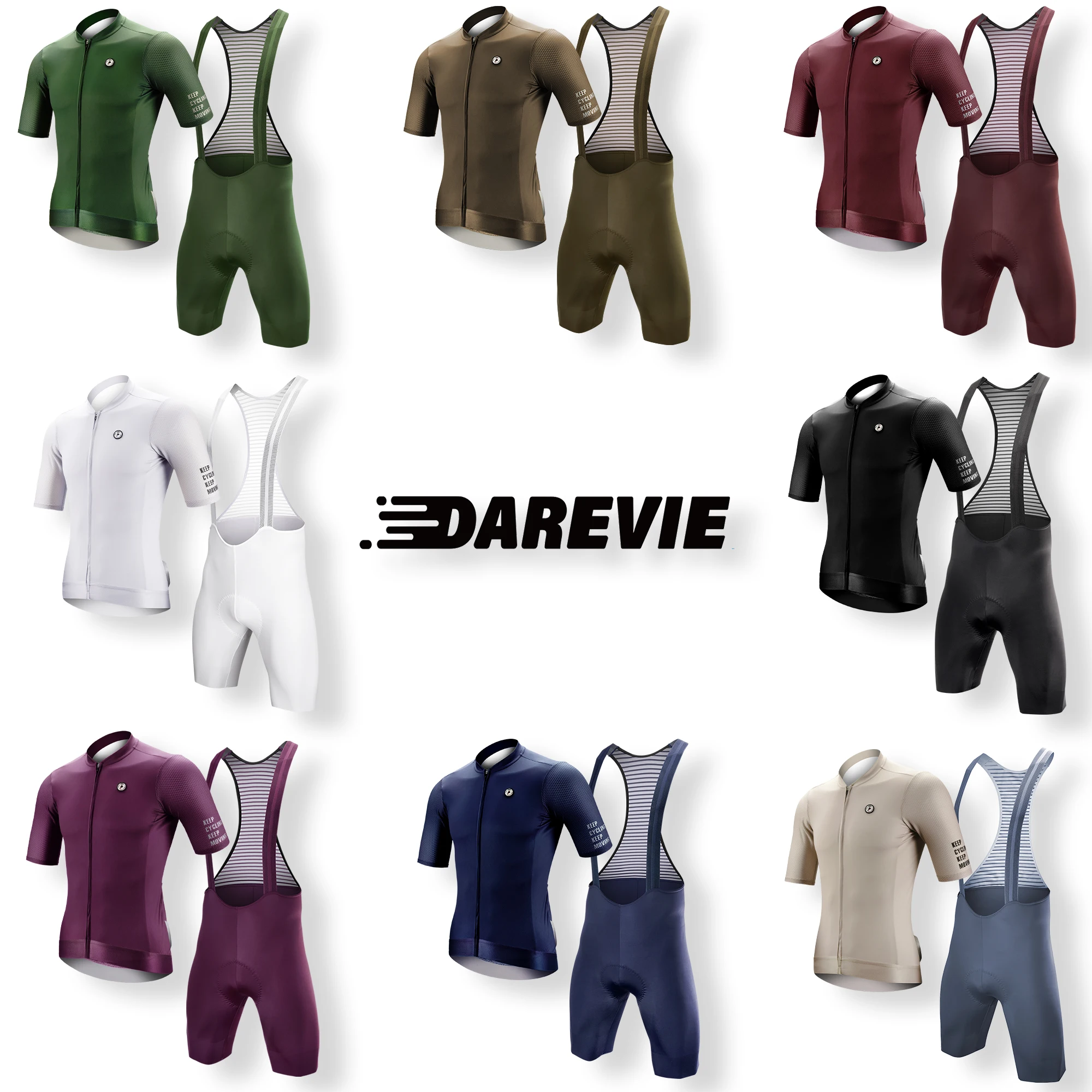 DAREVIE 남성용 사이클링 Bretelle Seamless 2.0 PRO 레벨 남성용 사이클링 반바지 6H 500KM 라이드 남성용 사이클링 턱받이 반바지 4방향 스트레치