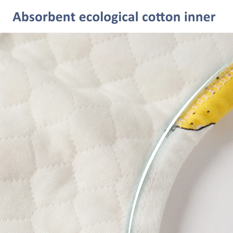 4PCS 아기 방수 기저귀 오줌 반바지 속옷 재사용 가능한 부드러운 생태 면화 유아 변기 훈련 바지 소년 소녀