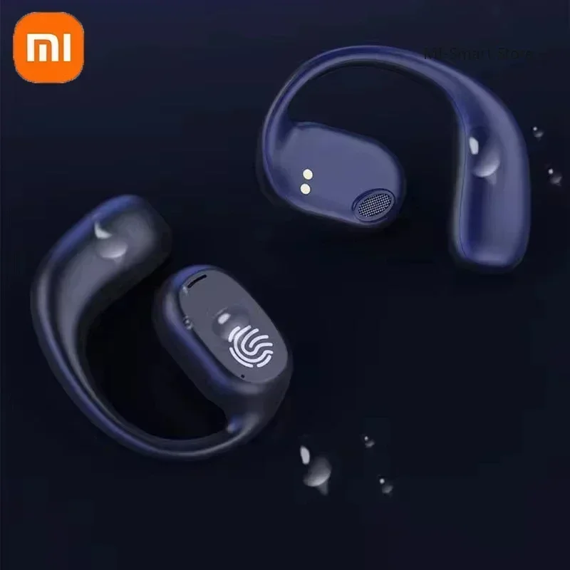 Xiaomi Bluetooth 무선 헤드폰 마이크가있는 스마트 터치 소음 감소 HIFI 스테레오 사운드 방수 스포츠 헤드폰