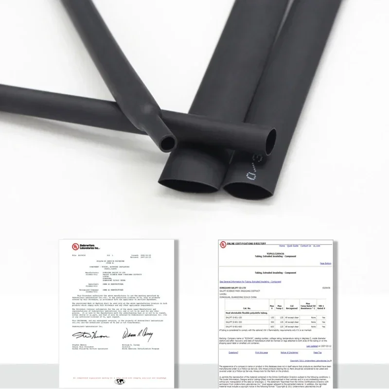 1M 2:1 열 수축 튜브 직경 7 8 10 12 14 15 16 18 20 22 25 28 30 35 40mm 와이어 수축 슬리브 랩 키트 판매 DIY 커넥터