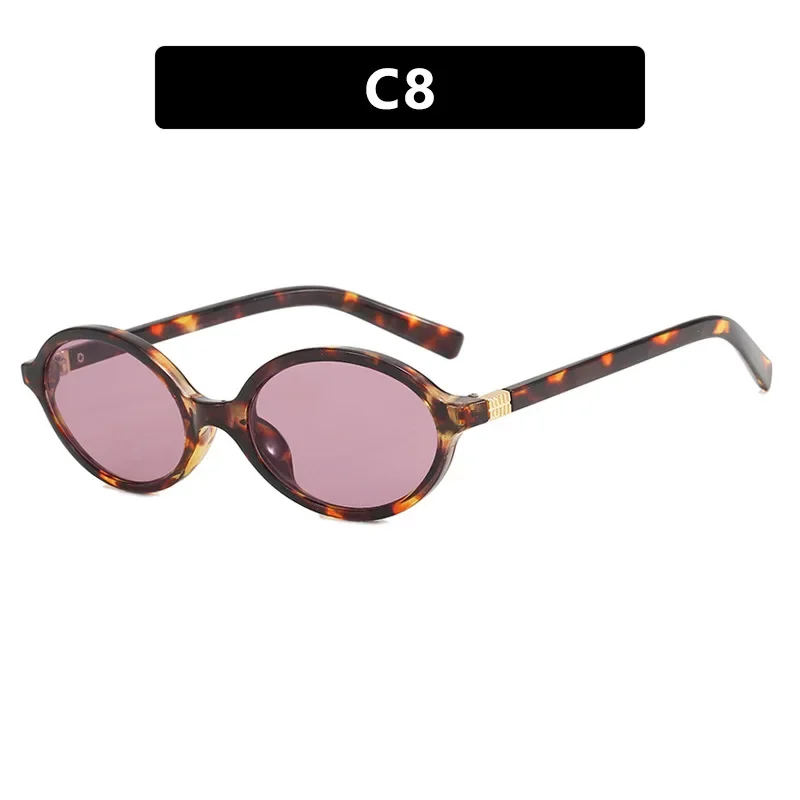 타원형 작은 프레임 레트로 여성 한국어 일반 안경 안티 블루 라이트 안경 눈 보호 숙녀 광학 스펙터클 안경