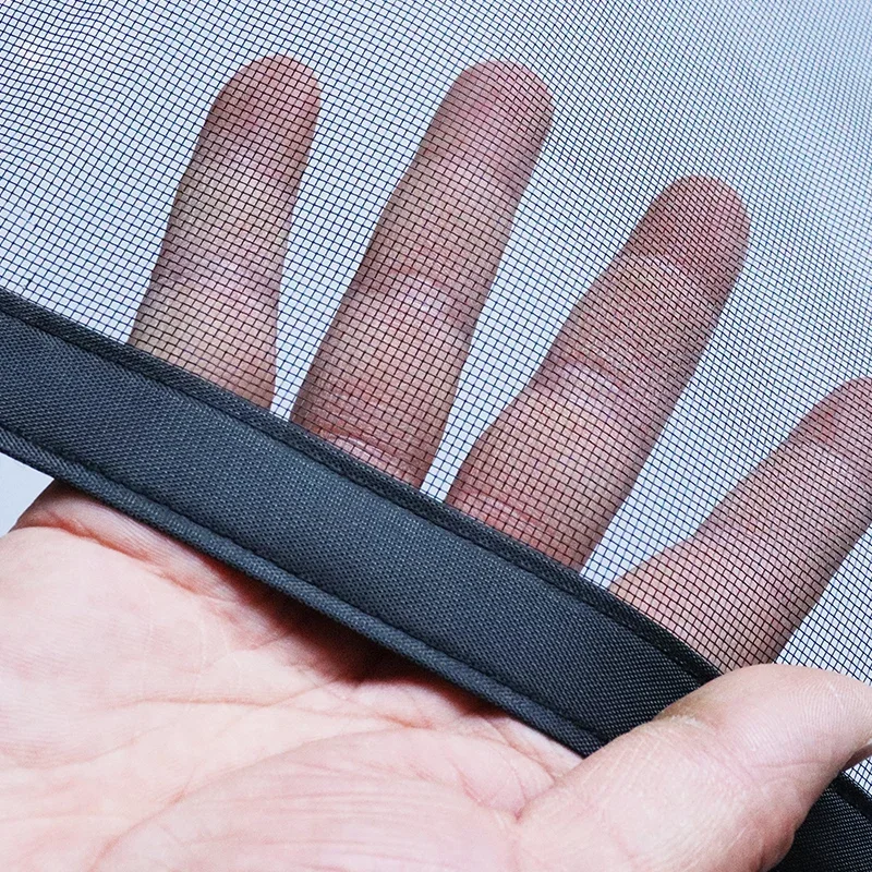 창용 모기장, 모기 방지 창 스크린, 메쉬 방지 곤충 공기 얇은 명주 그물 보이지 않는 검은 유리 섬유 모기 및 파리