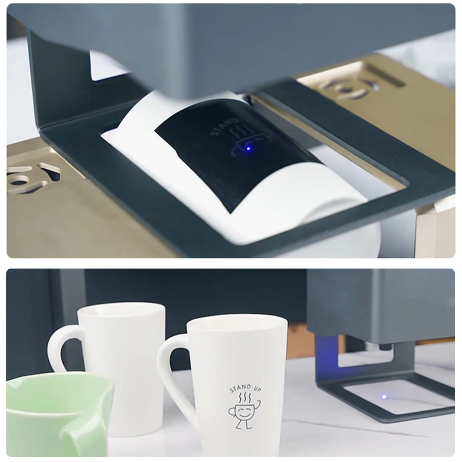 세라믹 유리 크리스탈 스톤 타일에 대한 CO2 섬유 UV 레이저 조각사 공작 기계에 대한 컬러 레이저 조각 마킹 용지