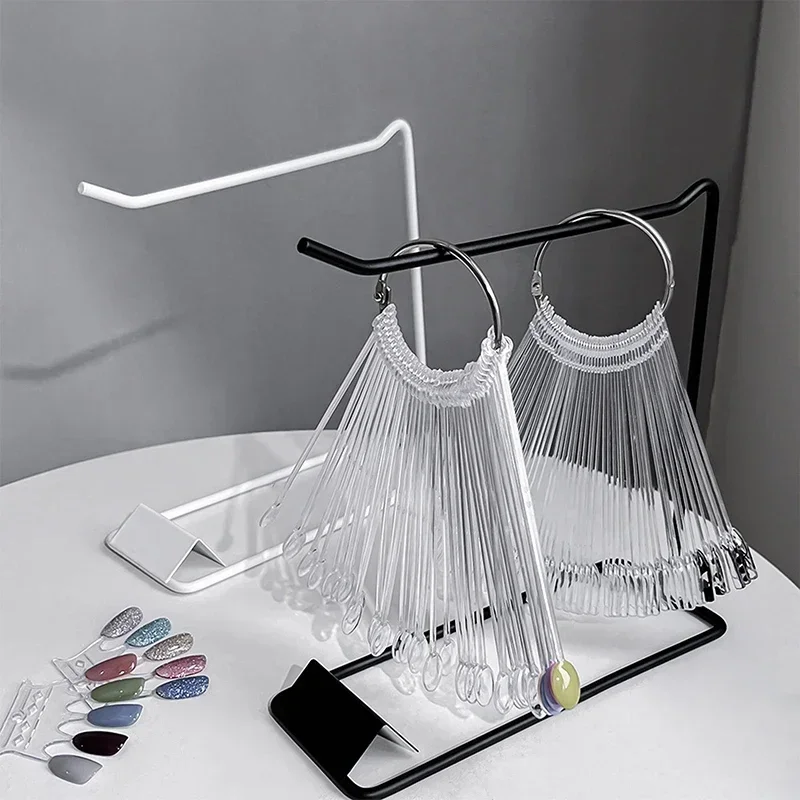 네일 견본 컬러 카드 디스플레이 차트 젤 폴란드어 템플릿 네일 아트 팁 샘플 스탠드 매니큐어 연습 아크릴 팔레트