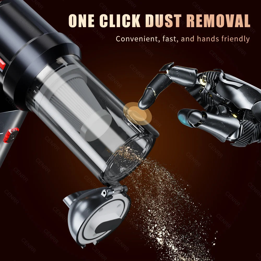 CENRR 자동차 진공 청소기 미니 998000 PA 가전제품 휴대용 송풍기 자동차 청소기용 강력한 무선 휴대용 진공 청소기