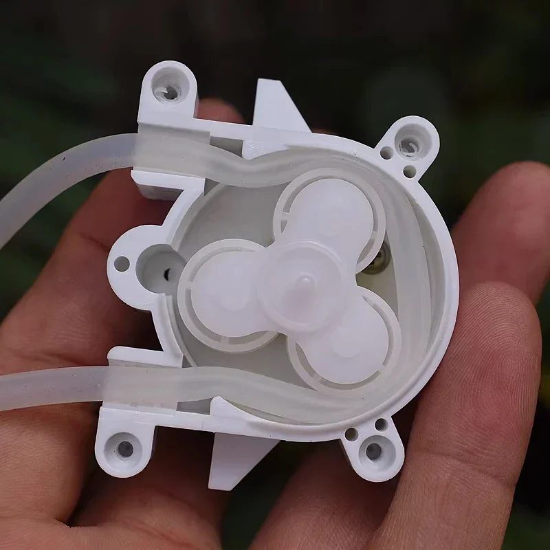 마이크로 연동 펌프 DC 6V-12V 소형 미니 500 기어드 모터 도징 실험실 잉크 샘플링 펌프 용 액체 물 짜기