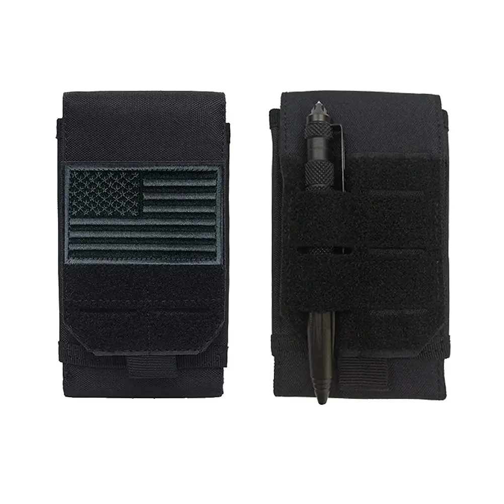 전술 Molle 운반 가방 작은 항목 사냥 야외 캠핑 EDC 가방 작은 가방 허리 가방 휴대 전화 가방