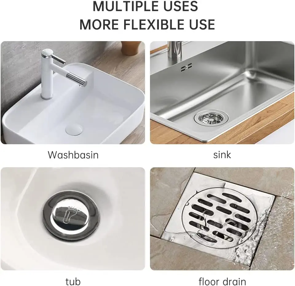 1Pcs 실리콘 드레인 스트레이너 가정용 샤워 바닥 필터 싱크 스트레이너 주방 욕실 액세서리에 대한 헤어 캐처