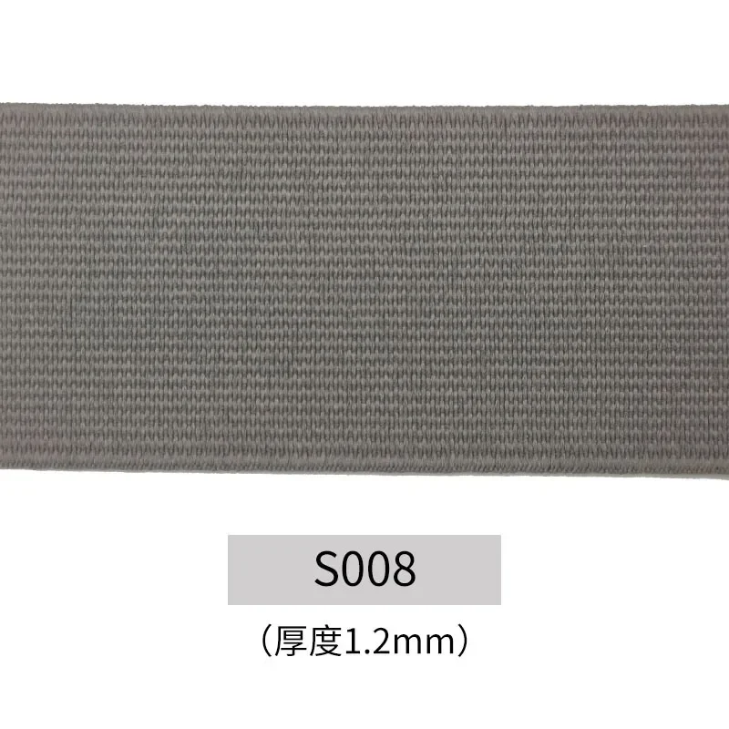 20mm 30mm 40mm 와이드 플랫 높은 탄성 밴드 바느질 보호 의류 액세서리 검은 두꺼운 고무 코드 테이프 로프 DIY