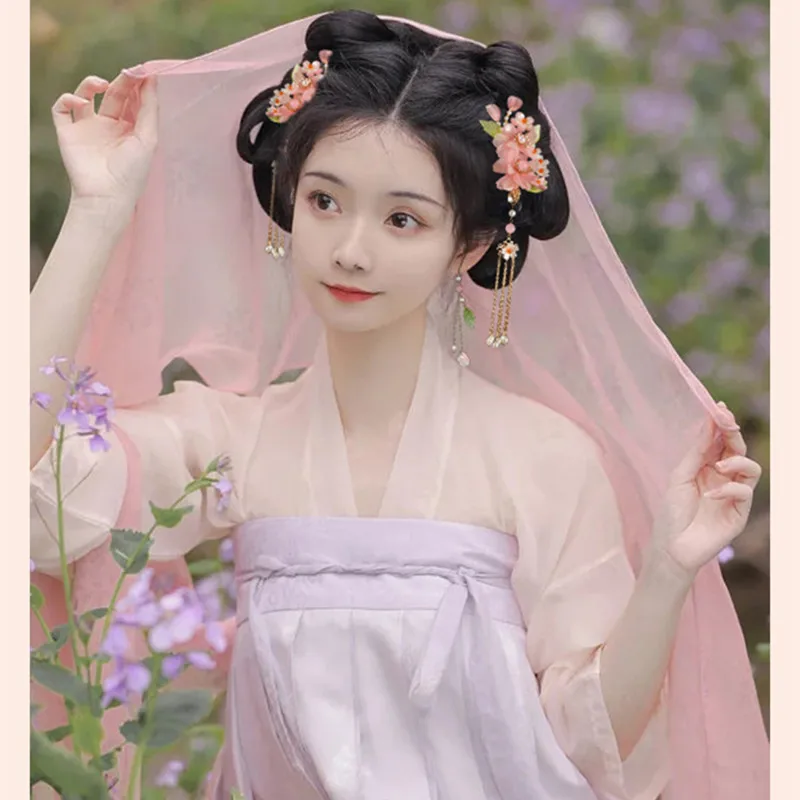 중국어 Hanfu 헤어 액세서리 세트 헤어 클립 머리핀 Haircomb 신부 머리 장식 레트로 웨딩 헤어 액세서리 모자를 쓰고 있죠 선물