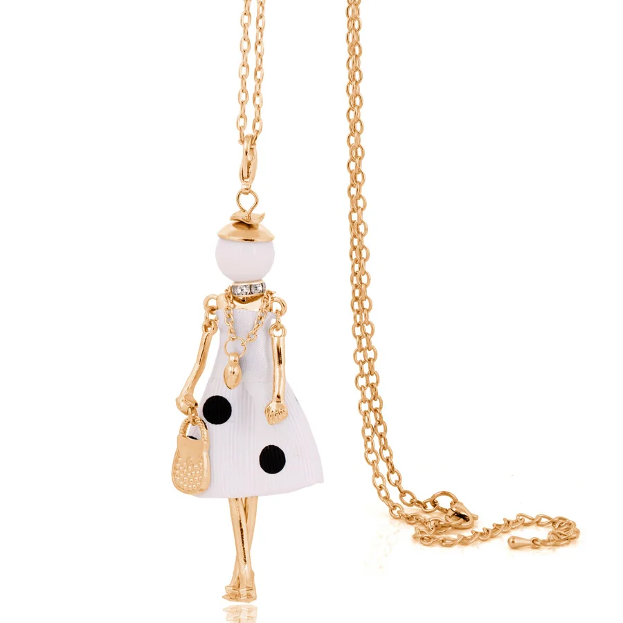 여성을위한 패션 목걸이 여성 긴 목걸이 레이디 목걸이 & 펜던트 체인 쥬얼리 선물