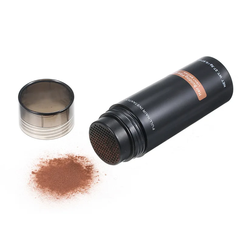 헤어 빌딩 파이버 천연 케라틴 스타일링 파우더 손실 대머리 섬유 팩, 헤어 라인 최적화 도구, 고밀도 모발 성장, 3 개, 27.5g