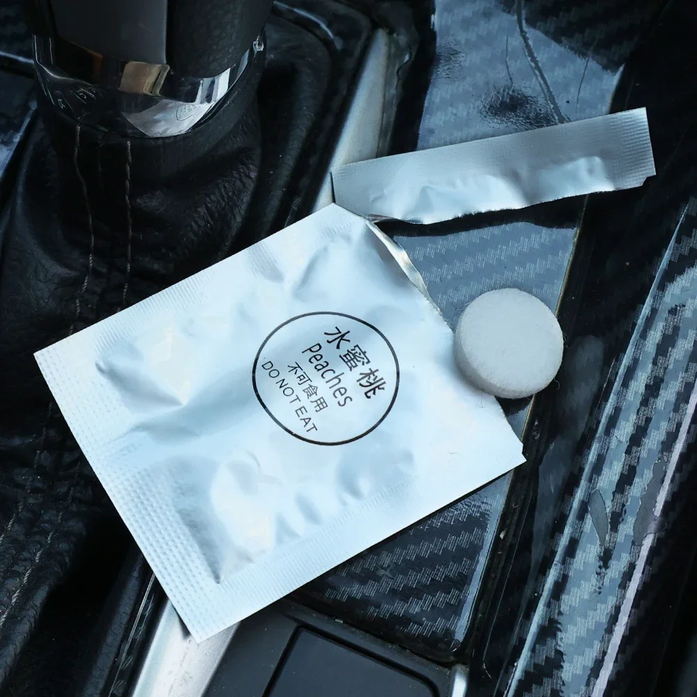 공기 청정제 정제 리필 고체 향수 아로마 테라피 정제 자동차 에어 벤트 향수 풍미 디퓨저 자동차 인테리어 액세서리