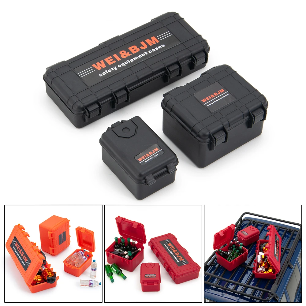 1:10 스케일 액세서리 시뮬레이션 장식 도구 RC 크롤러 자동차 TRX4 SCX10 미니 완구 용 삽 소화기 오일 드럼