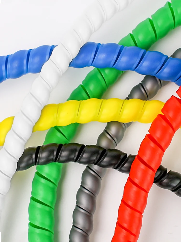 1/5M 와인딩 튜브 8/10/14/16/20/25mm 와이어 정리 케이블 보호 슬리브 튜브 보호 슬리브 나선형 랩 와인딩 보호기