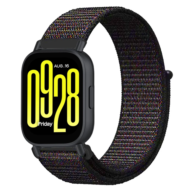Redmi Watch 5 용 22mm 나일론 루프 밴드 Redmi Watch 5 Lite 스포츠 손목 스트랩 액세서리 용 활성 통기성 팔찌 시계 밴드