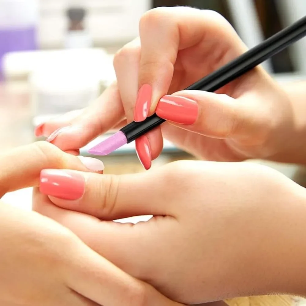 석영 네일 스킨 그라인딩 펜 큐티클 리무버 트리머 데드 스킨 리무버 매니큐어 펜 매니큐어 스틱 네일 파일 매니큐어 도구