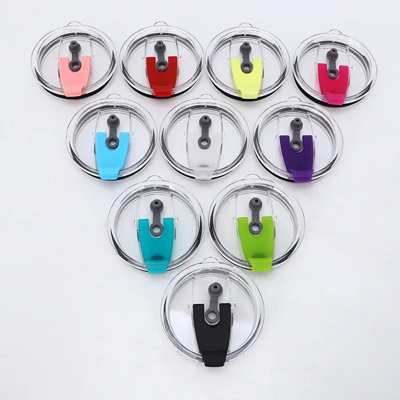 Y 12/16/20/30 Oz Ozark Trail Rtic 컵 용 씰링 컵 뚜껑 스플래시 유출 방지 Cann 커버 Yeti 텀블러 보온병 물병 커버