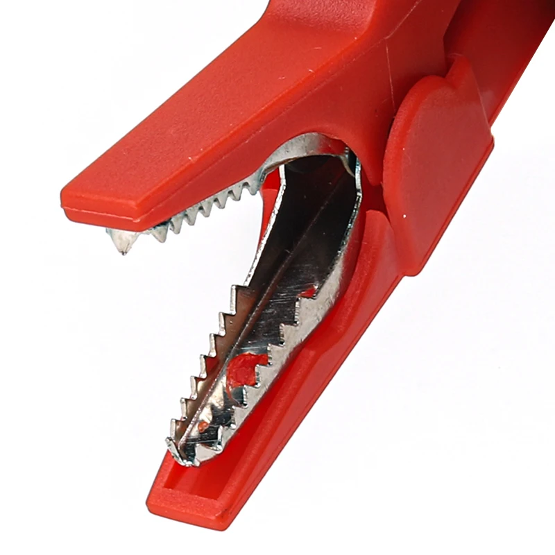 악어 클립 바나나 플러그 테스트 프로브, 멀티미터 측정 도구 액세서리용 케이블 클립, 4mm 바나나 플러그, 55mm 세트 당 4 개