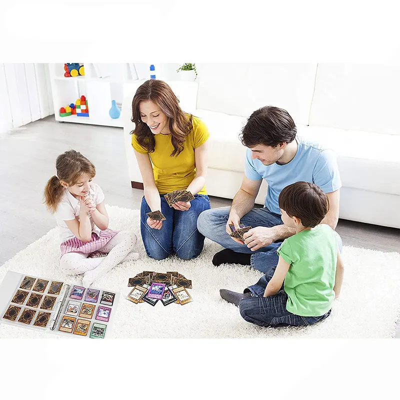 540 포켓 야구 카드 슬리브, 양면 9 포켓 트레이딩 카드 바인더 슬리브 포켓몬 용 페이지 보호기 시트