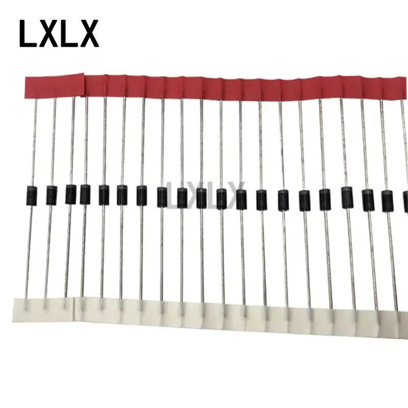 100pcs 1N4001 1N4004 1N4007 1N4148 인라인 스위치 정류기 다이오드