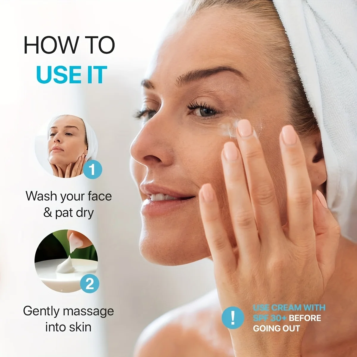 얼굴 모이스처라이저 레티놀 크림, 주야간 안티에이징 모이스처라이징 크림