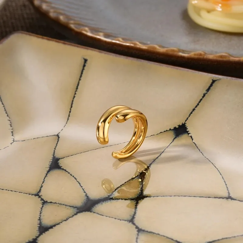 패션 여성의 피어싱 귀 클립 귀걸이 여성 선물을위한 새로운 패션 쥬얼리 액세서리 Earcuff 귀걸이