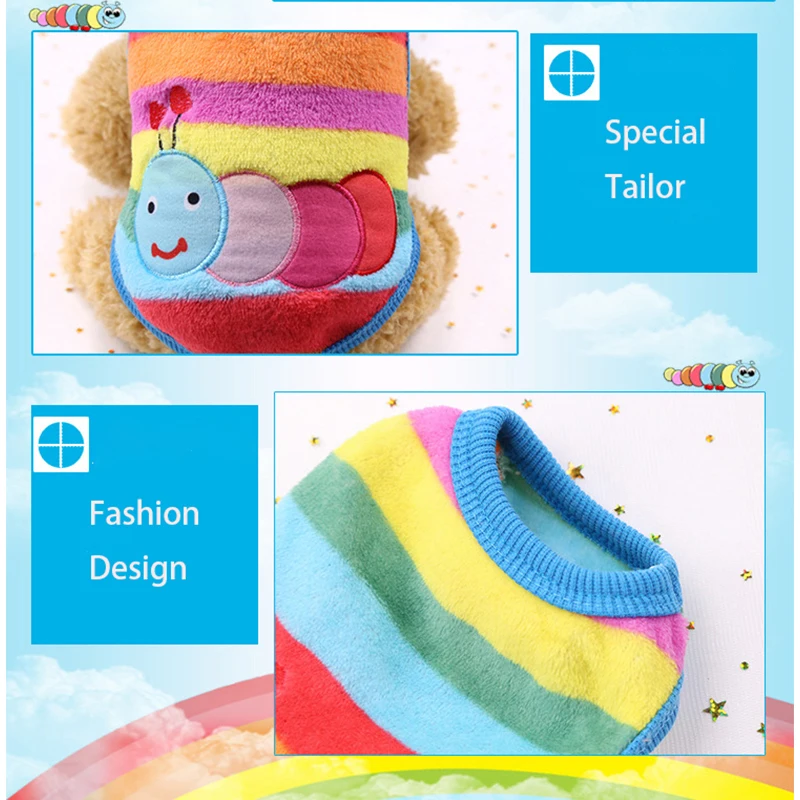 귀여운 강아지 옷 작은 개를위한 겨울 조끼 고양이 따뜻한 애완 동물 스웨터 부드러운 플란넬 강아지 퍼퍼 자켓 개 액세서리 용품 Xxs