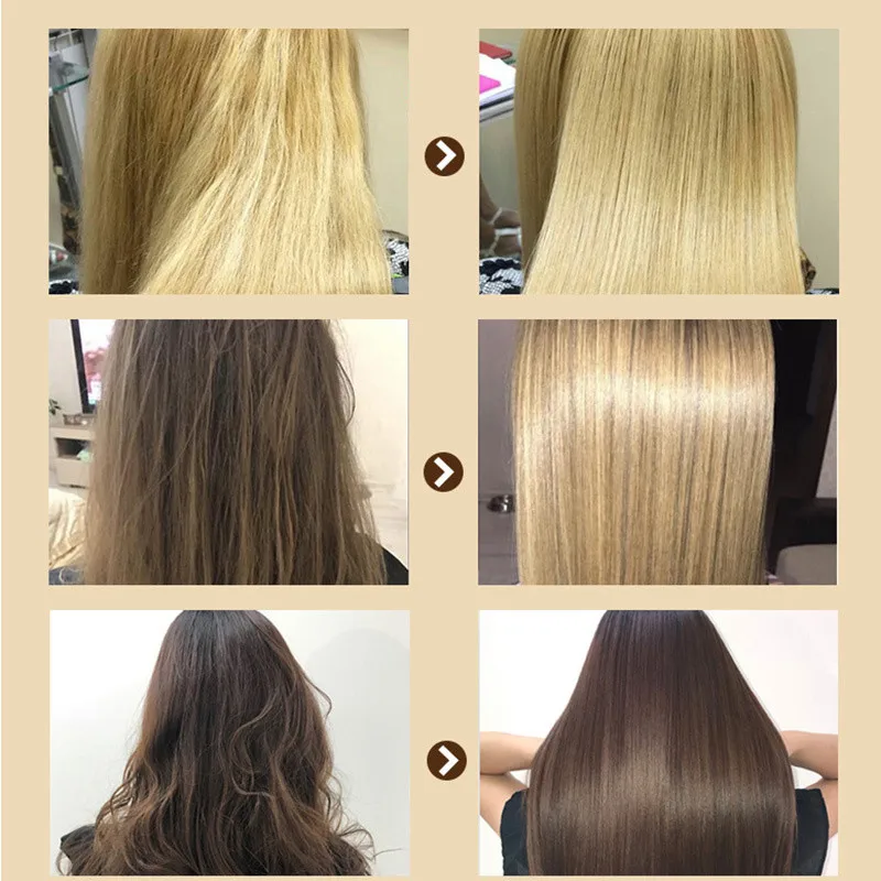 매직 헤어 비타민 캡슐 케라틴 오일 빠른 복원 헤어 부드럽고 부드럽고 반짝이는 딥 모이스처 라이저 곱슬 건조 두피 헤어 케어 제품