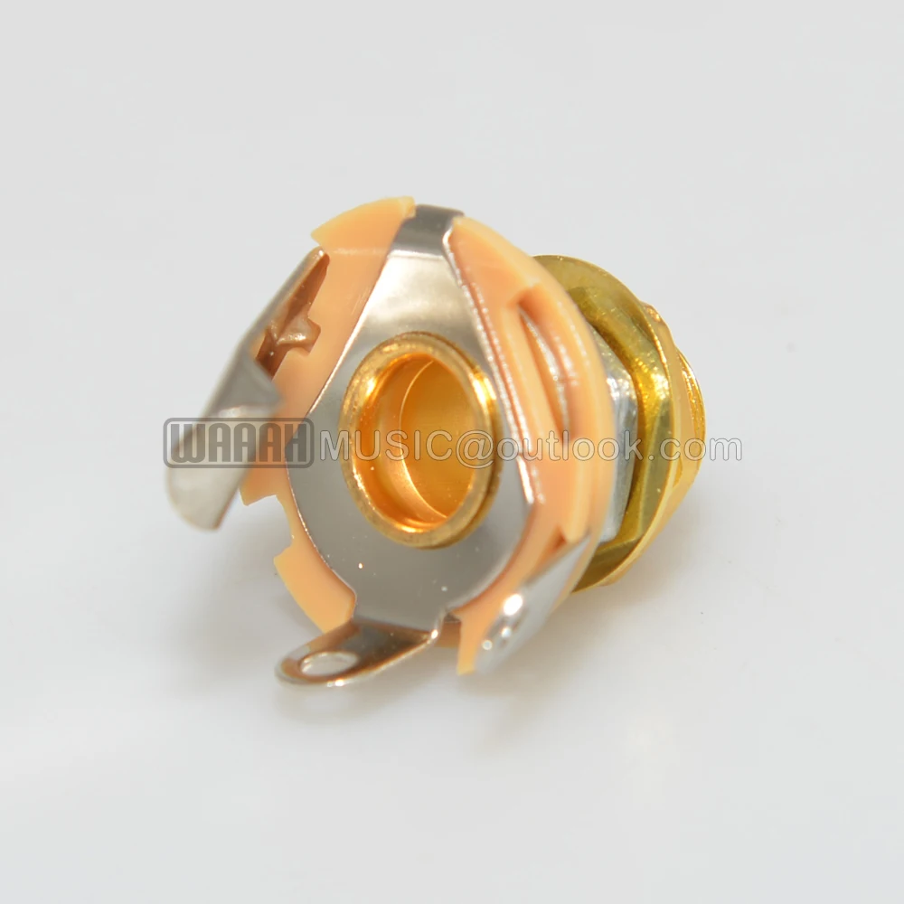 일렉트릭 기타 및 베이스 기타용 1pcs 일렉트릭 기타 입력 잭 1/4 