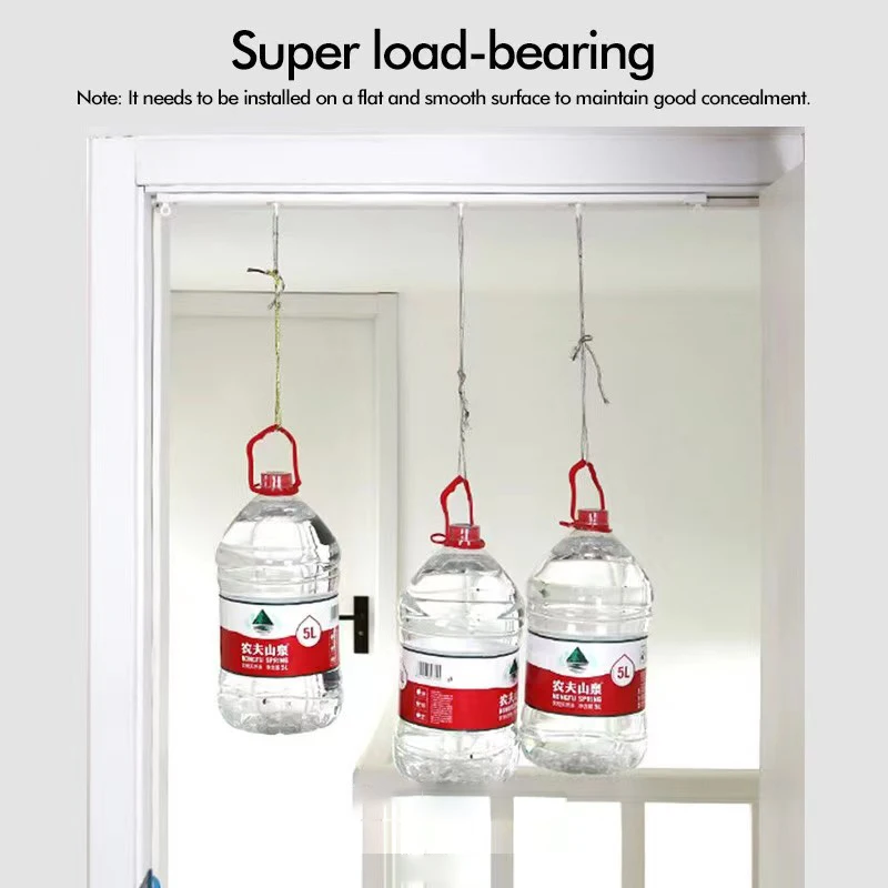 나노 자동 슬라이딩 트랙을 펀칭하지 않고 강력한 자체 접착 커튼 트랙 상단 장착 측면 장착 창 장식 액세서리