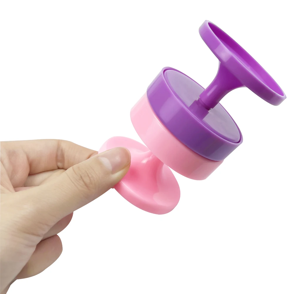 1pcs 자기 치과 Bur 홀더 Cupule 케이스 폴란드어 Burs 드릴 자석 흡입 플레이트 트레이 랙 치열 교정 도구 보관 주최자