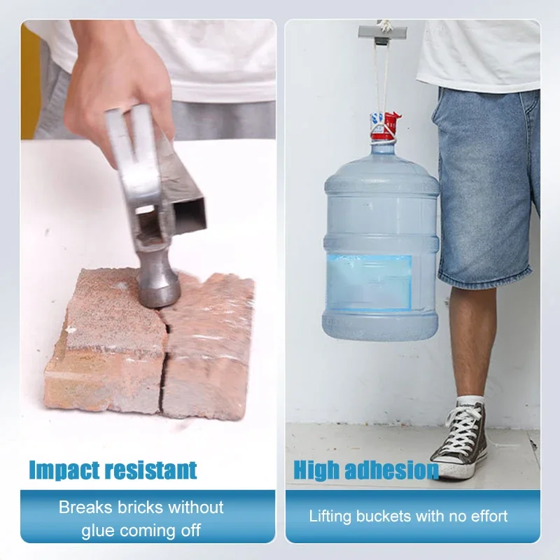 10/6/4/2Pcs 금속 수리 접착제 고강도 본딩 실란트 용접 솔기 금속 접착제 내열성 강력한 주조 AB 접착제