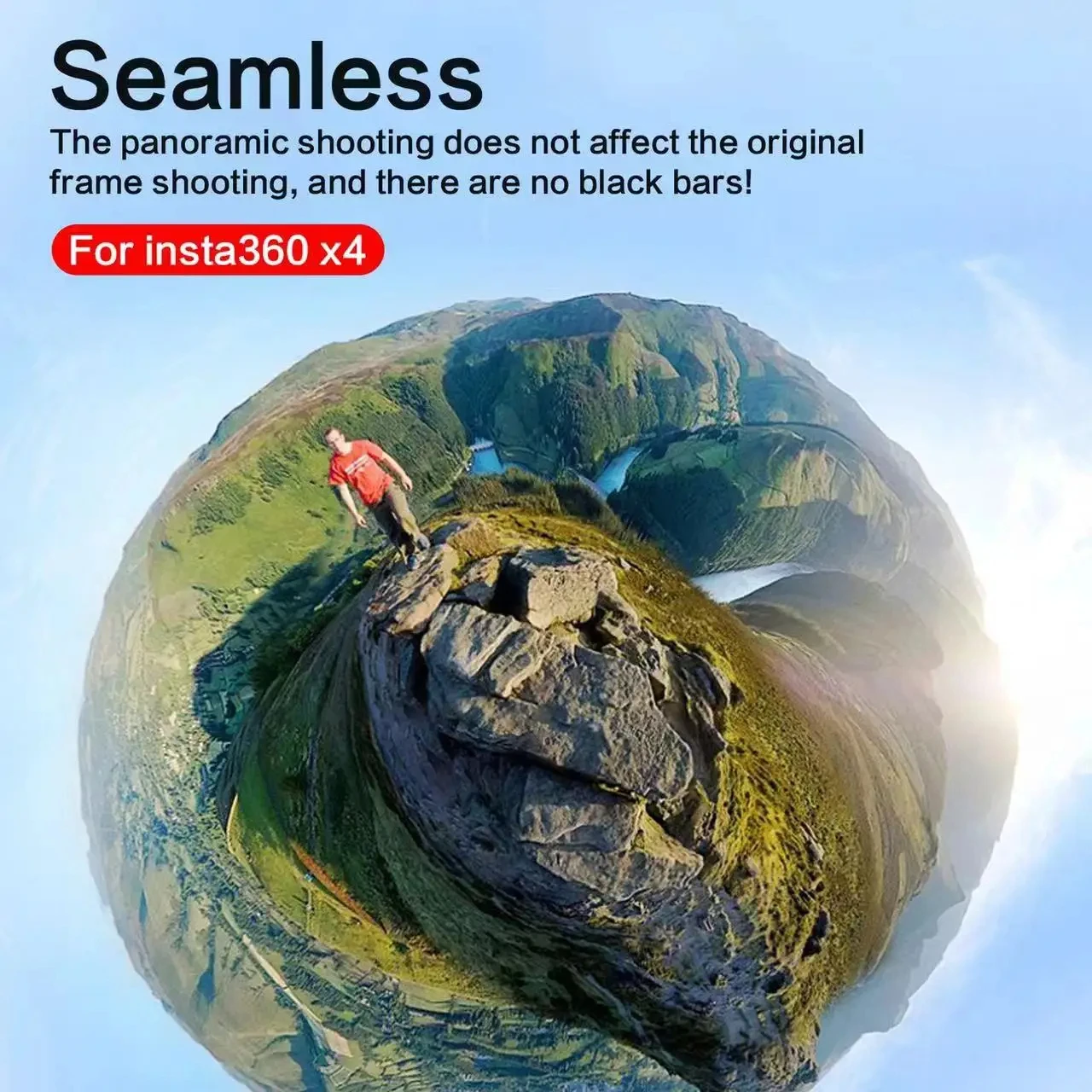 Insta360 X4 용 렌즈 가드 및 스크린 보호대, 렌즈 보호대 커버 및 스크래치 방지 보호 필름, Insta 360 X4 액세서리