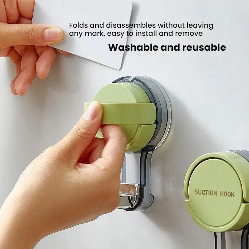 강력한 진공 파워 흡입 후크, 흔적 없는 무 드릴링 접착 후크, 가정 욕실 주방 문짝, 등 및 변기 영역