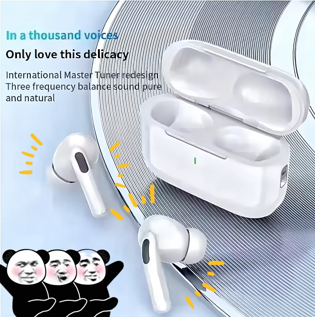 A5 블루투스 헤드폰 Airs pro 이어폰 블루투스 5.3 auriclees 이어버드 게임용 헤드셋