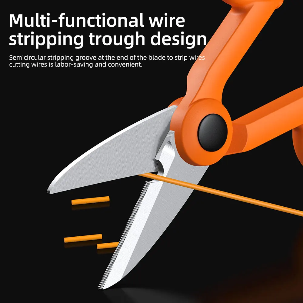 SAIXIAN 광섬유 도구 아라미드 가위 섬유 스트리핑 가위 광섬유 손 도구