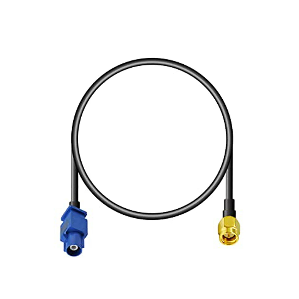 GPS 안테나 어댑터 Fakra C to SMA Male Pigtail Cable RG174, 자동차 DVR GPS 모듈 추적 안테나 내비게이션 시스템 수신기