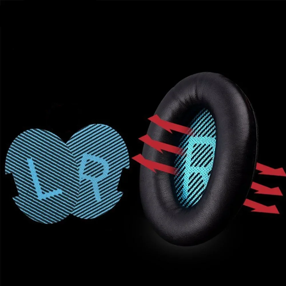 BOSE QuietComfort QC 2 15 25 35 qc35 ii 이어 쿠션 BOSE QC35 QC25 QC15 AE2 SoundTrue 헤드폰 이어 패드용 교체용 이어패드
