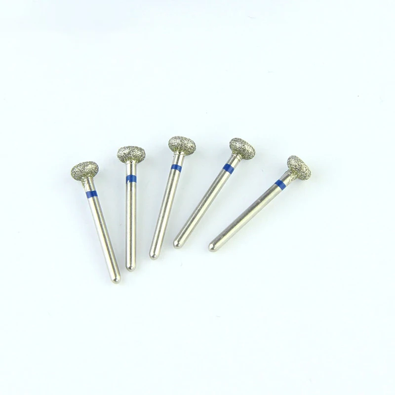 10 개/몫 치과 다이아몬드 Burs 드릴 39 크기 1.6mm 고속 핸드 피스 구강 부서 치과 연삭 도구
