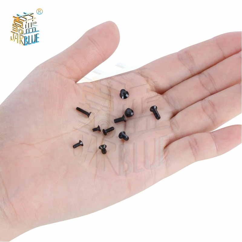 250Pcs/500Pcs M2 M2.5 M3 KM 나사 플랫 헤드 필립스 나사 노트북 노트북 나사 세트 컴퓨터 작은 나사 용 키트