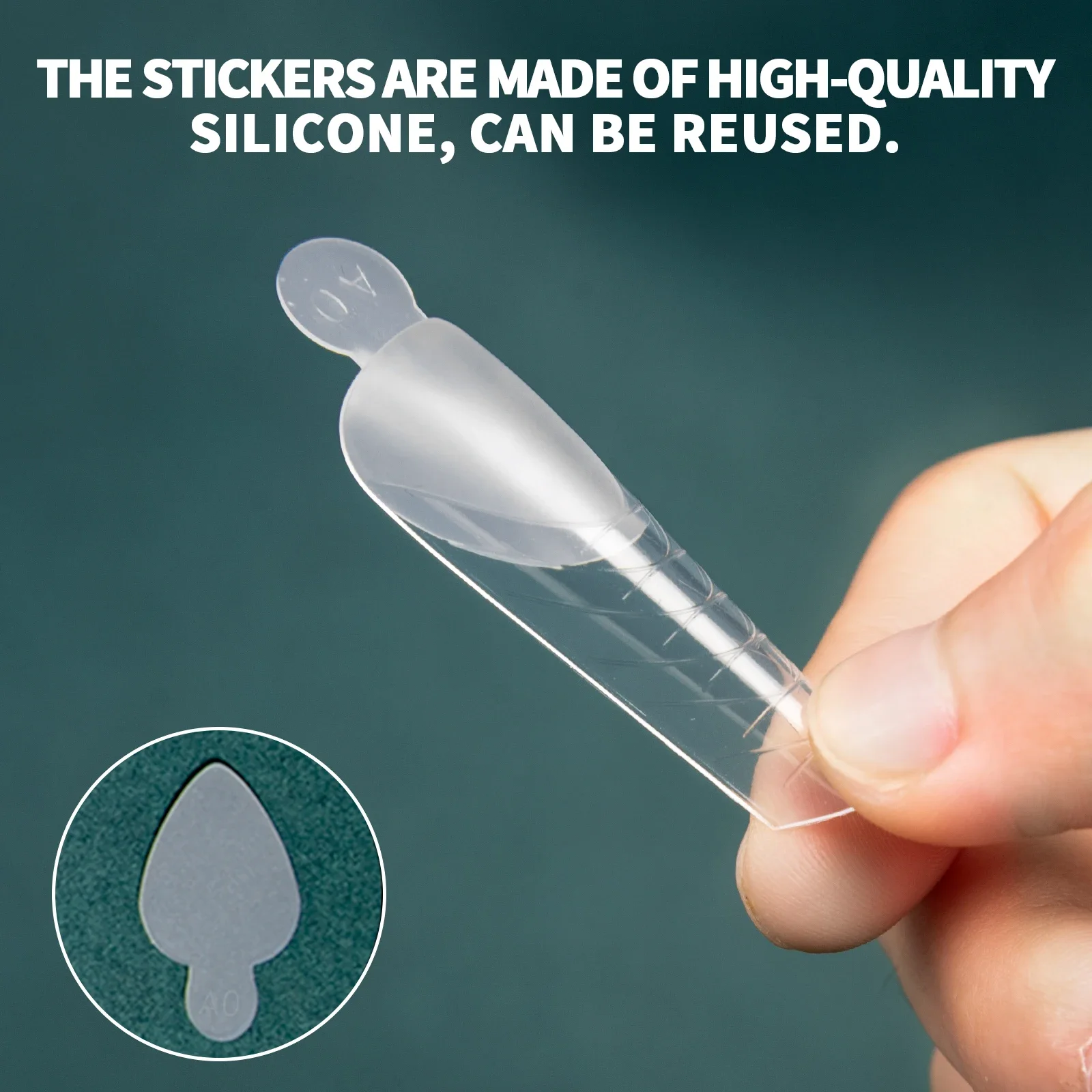 Nailpop Duet 시스템 매니큐어 용 듀얼 폼 세트 프랑스 매니큐어 스퀘어 아몬드 재사용 실리콘 네일 스티커 탑 몰드 네일 아트 도구