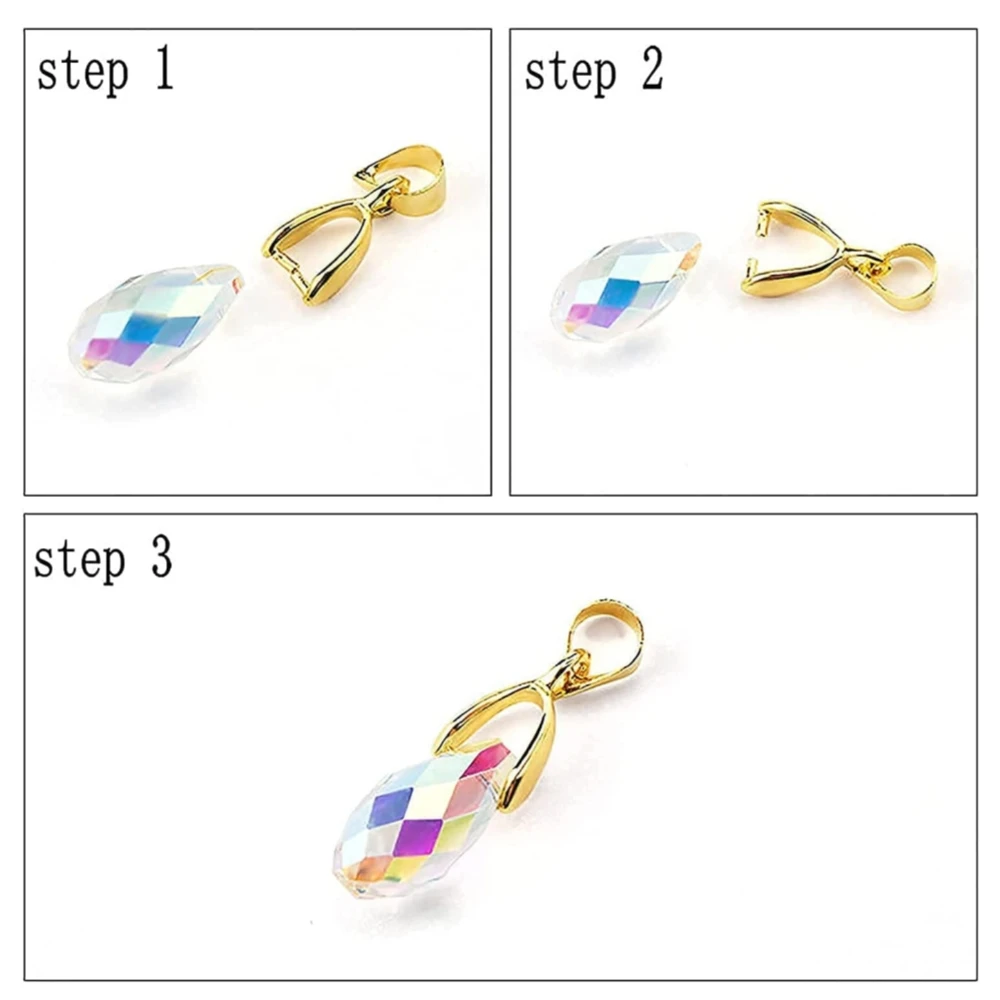 10/20pcs DIY 목걸이 쥬얼리에 대 한 스테인레스 스틸 펜 던 트 핀치 클립 보석 걸쇠 클로저 후크 패스너 용품 재료 만들기